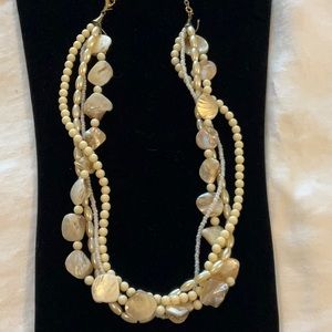 Shell necklace costume jewelry